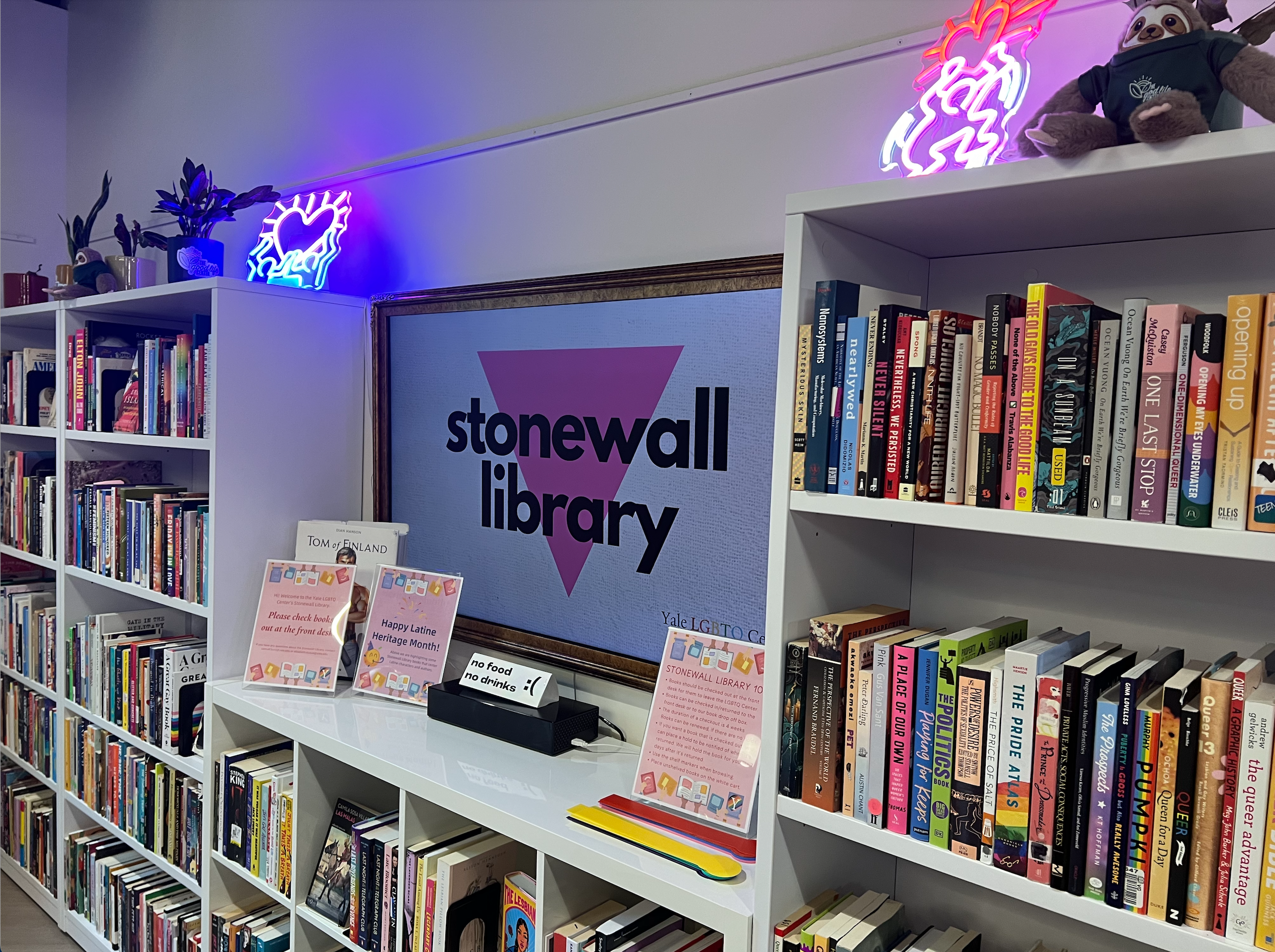 Stonewall Library at Yale LGBTQ Center