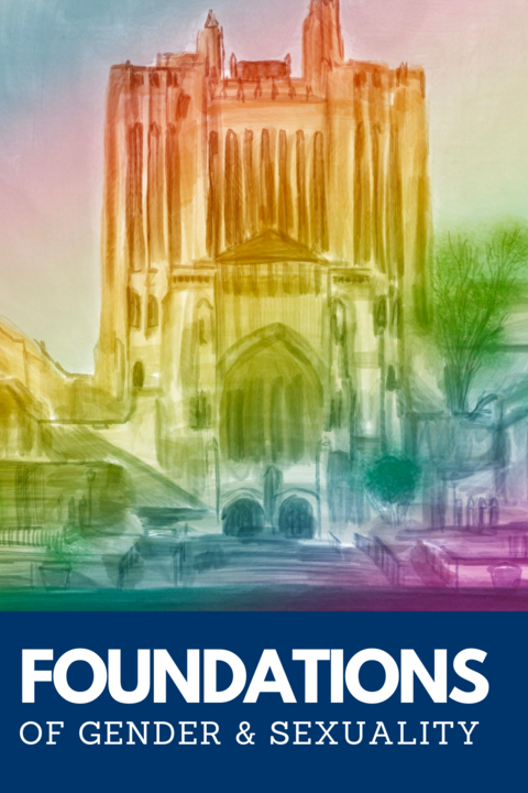Foundations of Gender & Sexuality with Rainbow Library drawing