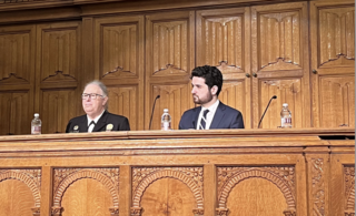 Rachel Levine speaks at Yale Law School